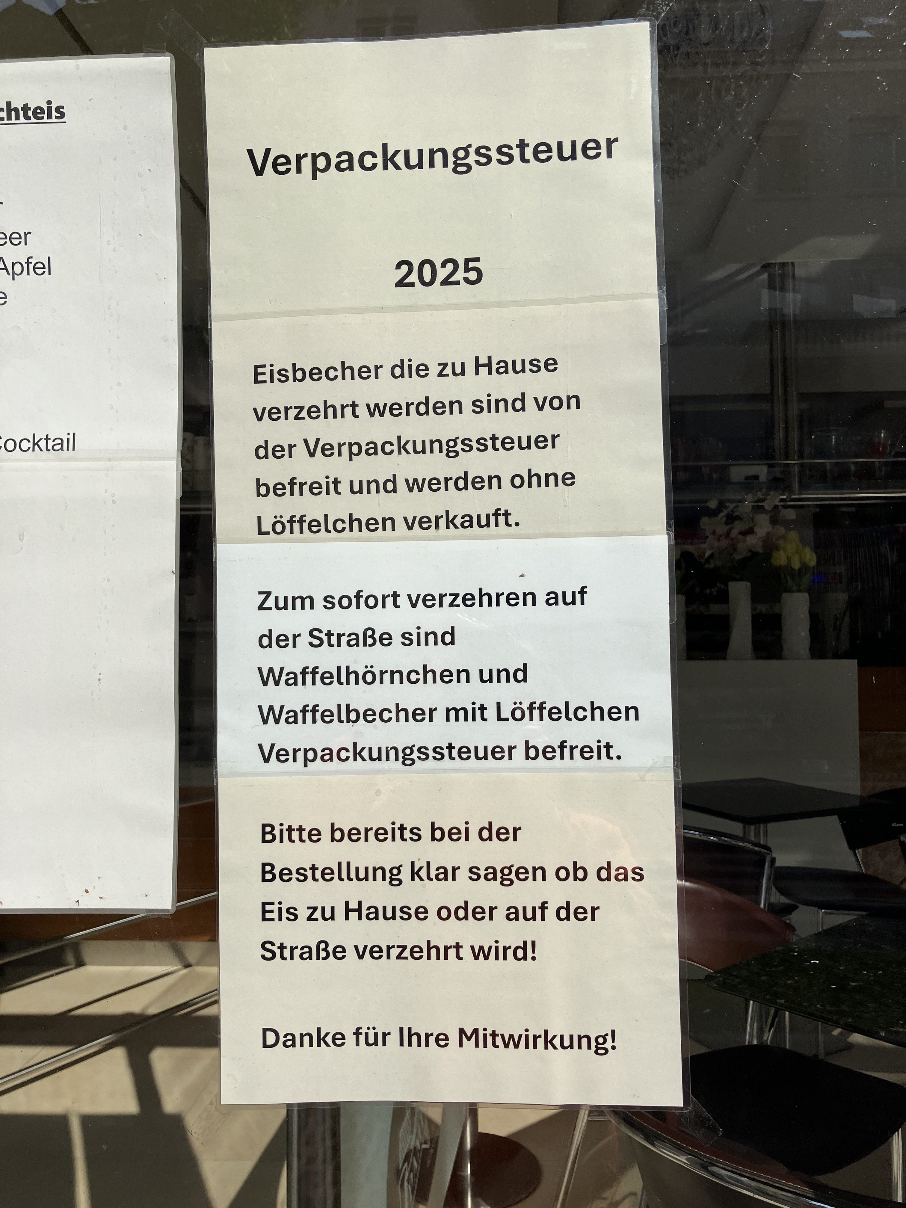 Verpackungssteuer: Na gibt‘s denn sowas
