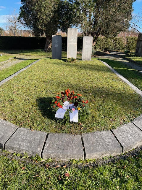 Das Urnengemeinschaftsgrab für Opfer der NS-Zeit auf dem Hauptfriedhof der Stadt Konstanz