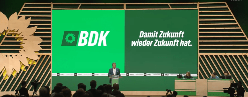 Grüne: Damit Zukunft wieder Zukunft hat – Parteitag in Hannover –&nbsp;22/25