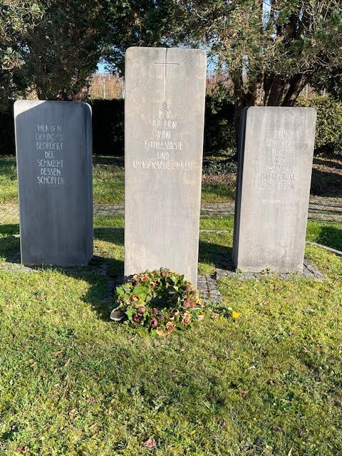 Das Urnengemeinschaftsgrab für Opfer der NS-Zeit auf dem Hauptfriedhof der Stadt&nbsp;Konstanz