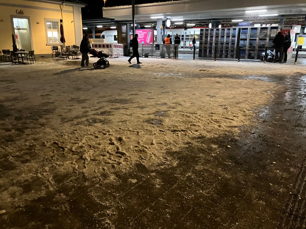 Gefährliche Glätte