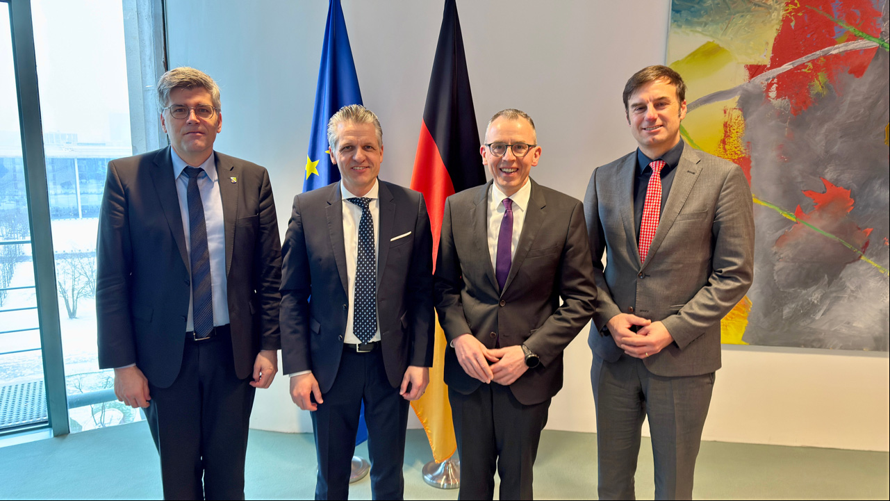 Landräte sprechen mit Kanzleramtschef Thorsten Frei, MdB über Herausforderungen der Grenzregion