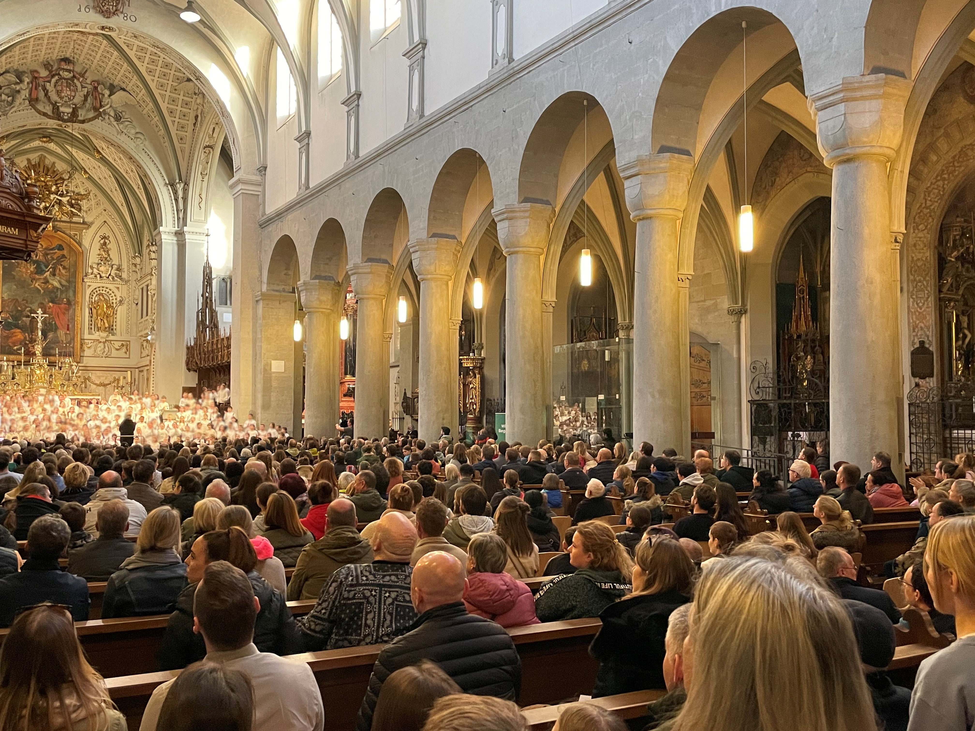 SingBach erstmals in Konstanz Kinderstimmen bringen Bach zum Klingen