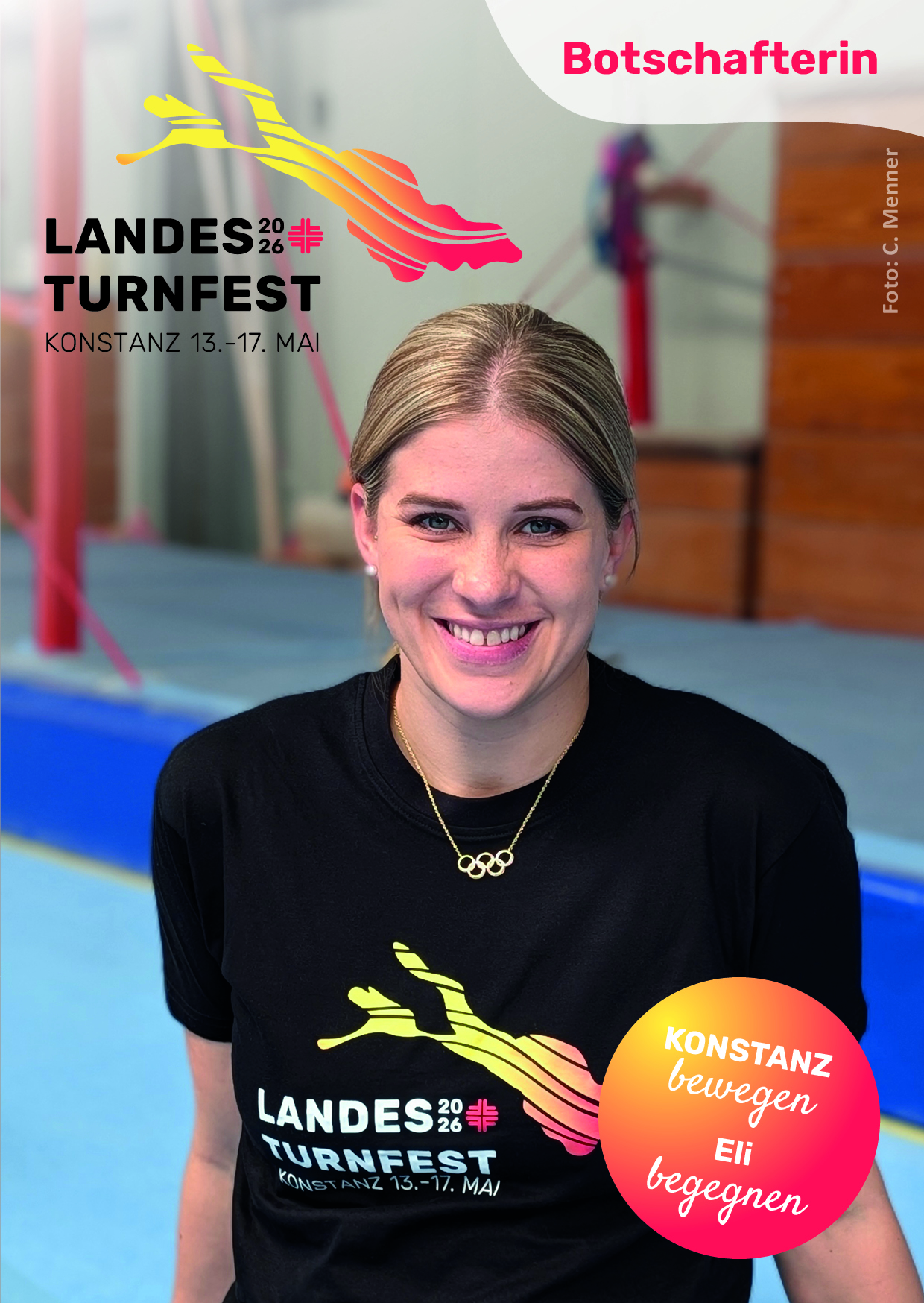 Sportidol ist Botschafterin für Landesturnfest 2026