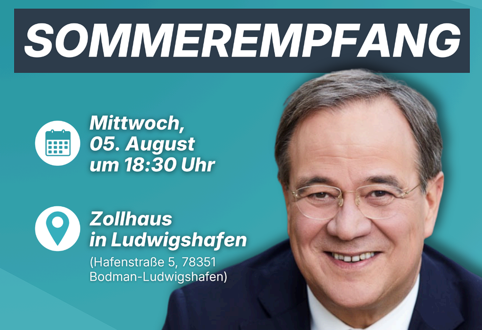 CDU und Junge Union Kreisverband Konstanz laden zum  Sommerempfang