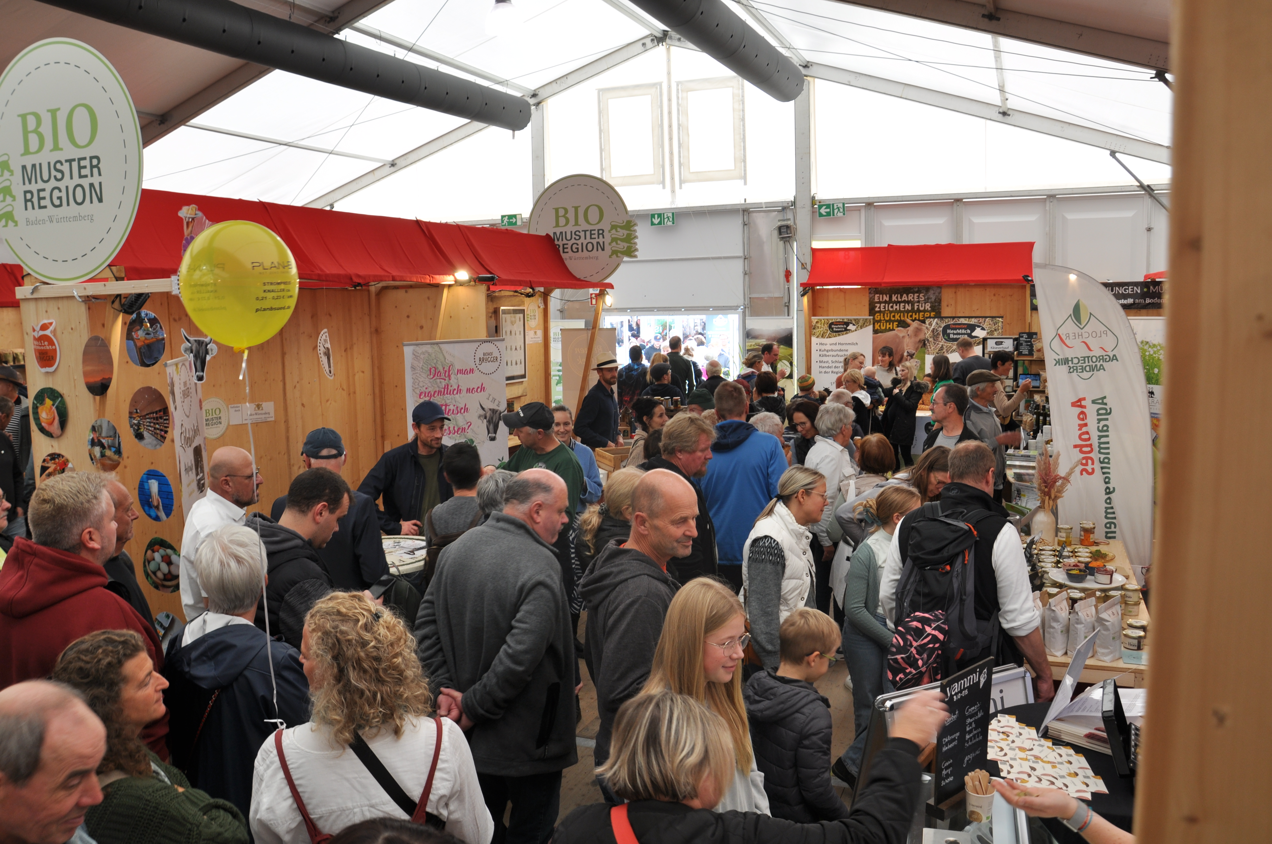 Frische Ideen für die Bio-Markthalle: Studierende gestalten Messeauftritt